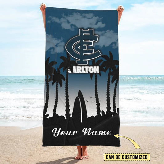 CAR Personalized Custom Pool Travel Beach and Bath Towels