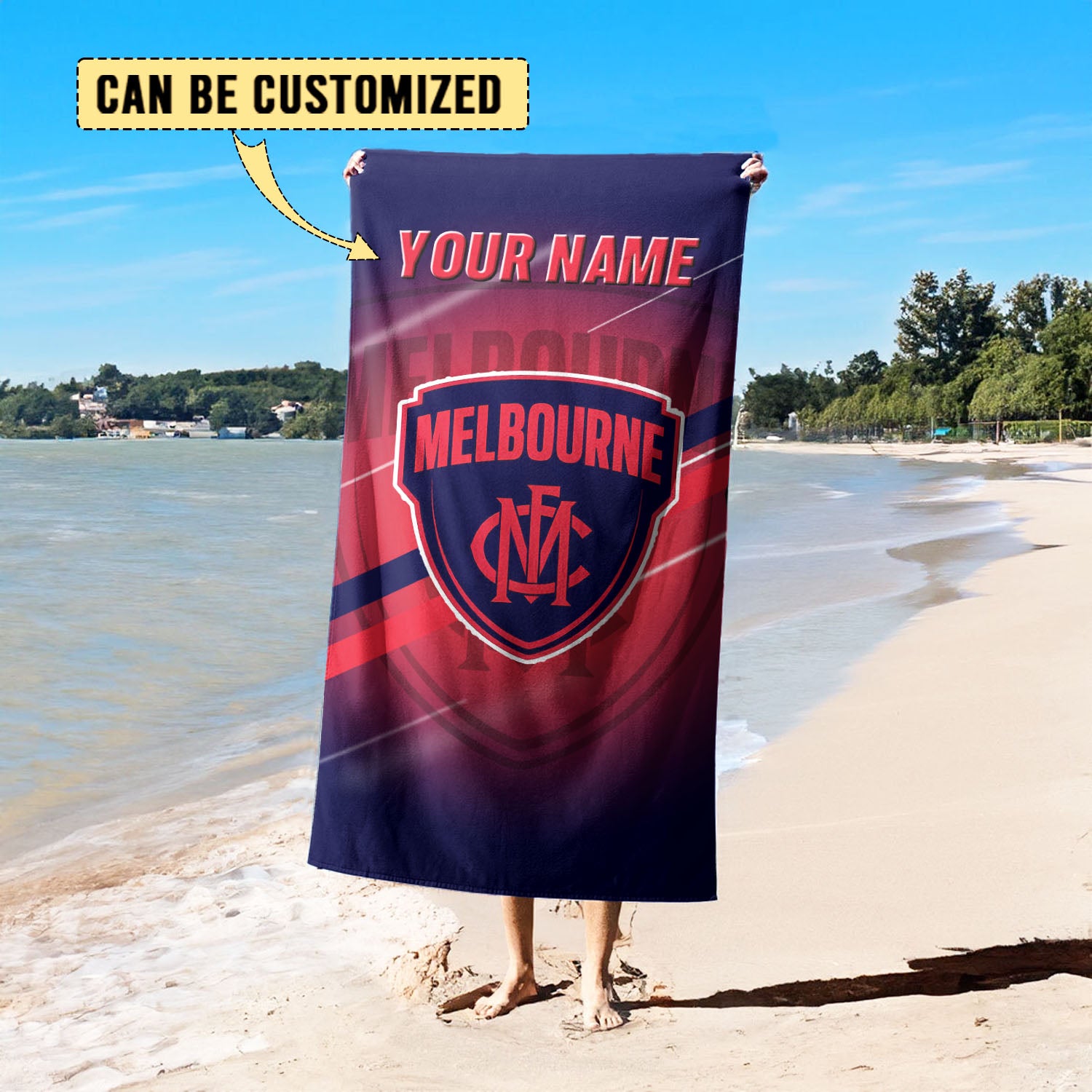 Personalized Pool Travel Beach And Bath Towels 50