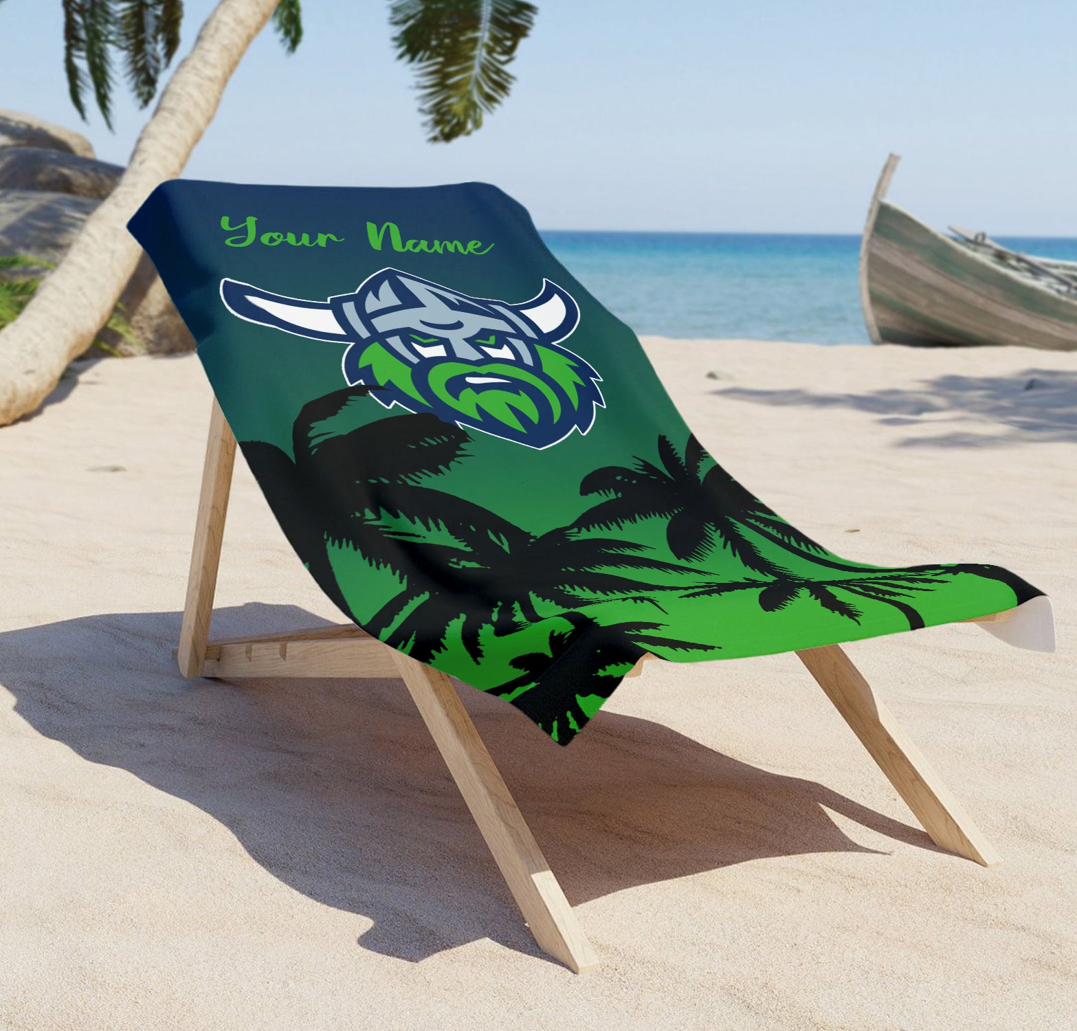 CAN Personalized Custom Pool Travel Beach and Bath Towels 5