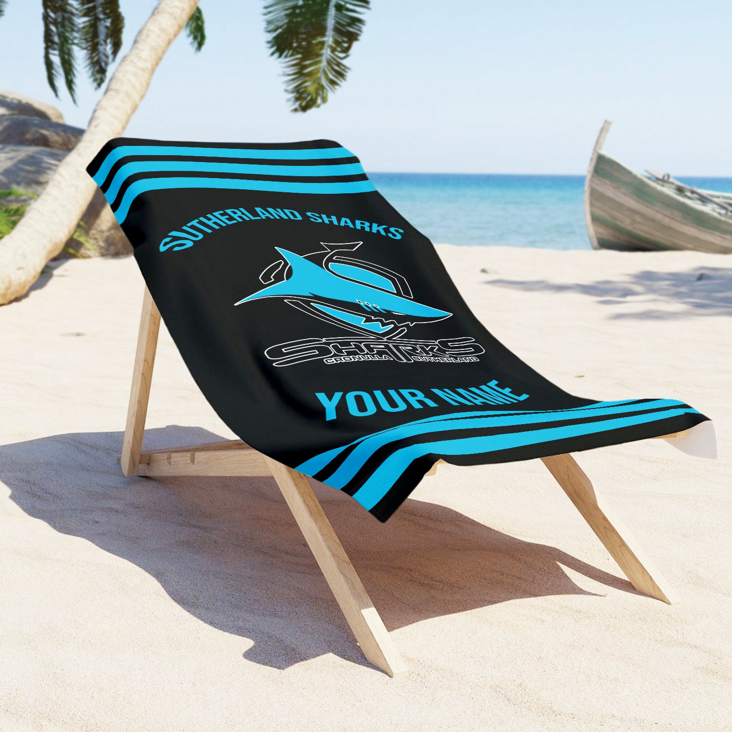 CRO Personalized Custom Pool Travel Beach and Bath Towels 6