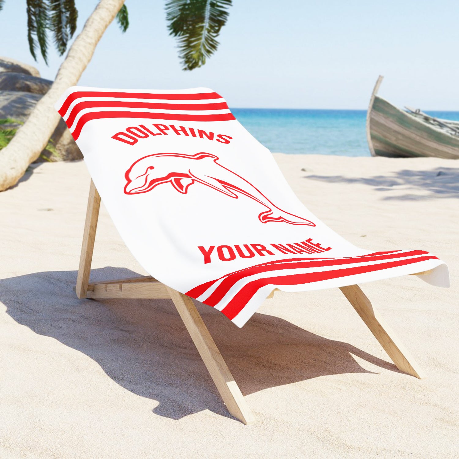 DOL Personalized Custom Pool Travel Beach and Bath Towels 6
