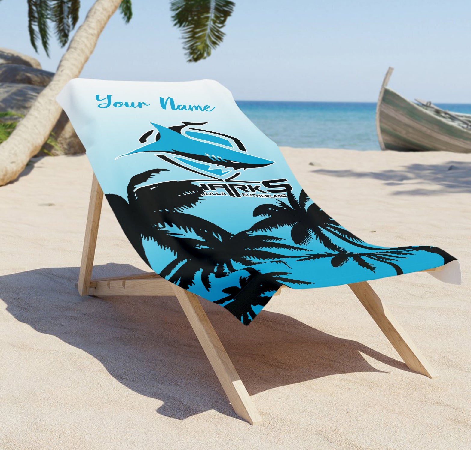 CRO Personalized Custom Pool Travel Beach and Bath Towels 5
