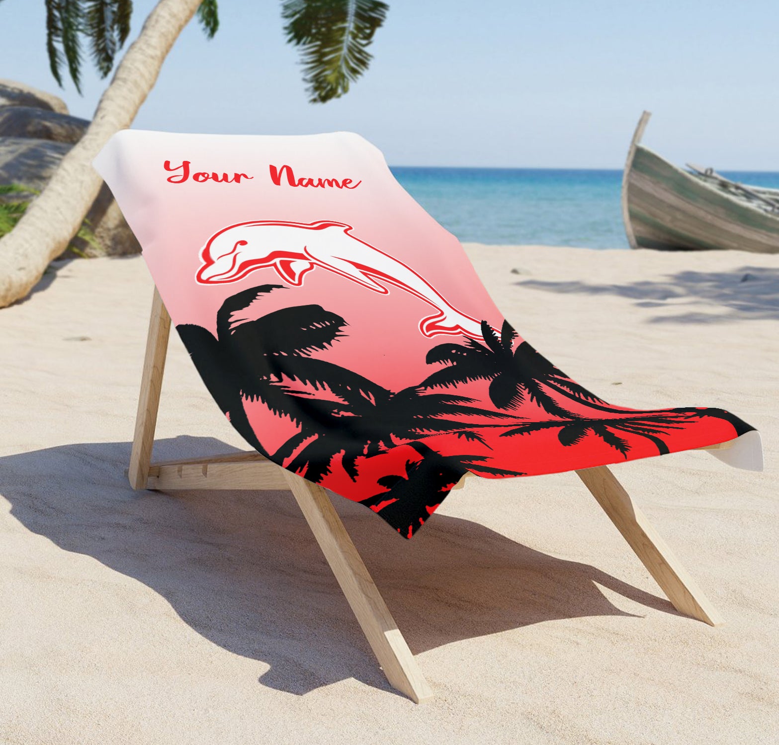 DOL Personalized Custom Pool Travel Beach and Bath Towels 5