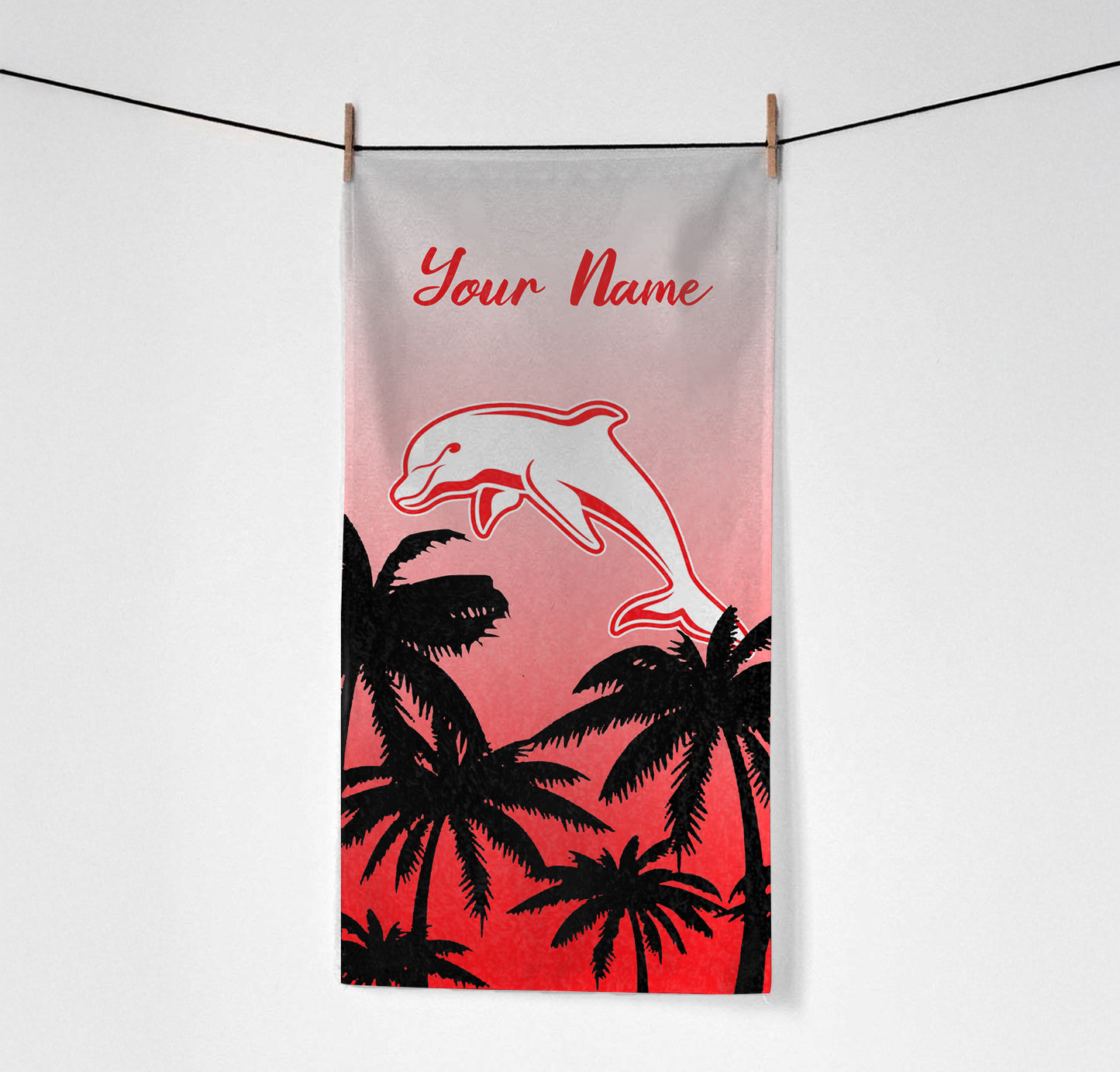 DOL Personalized Custom Pool Travel Beach and Bath Towels 5