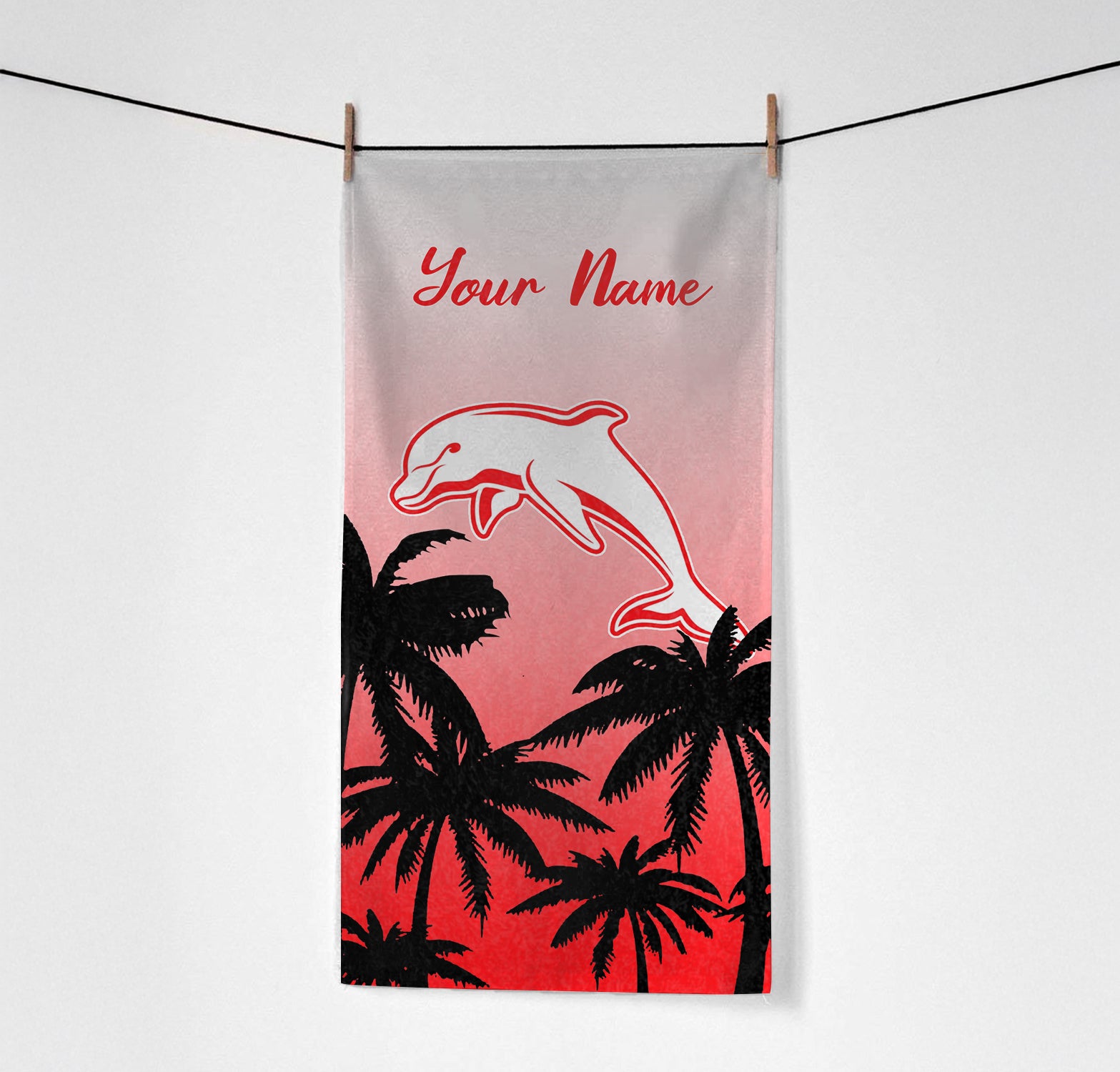 DOL Personalized Custom Pool Travel Beach and Bath Towels 5