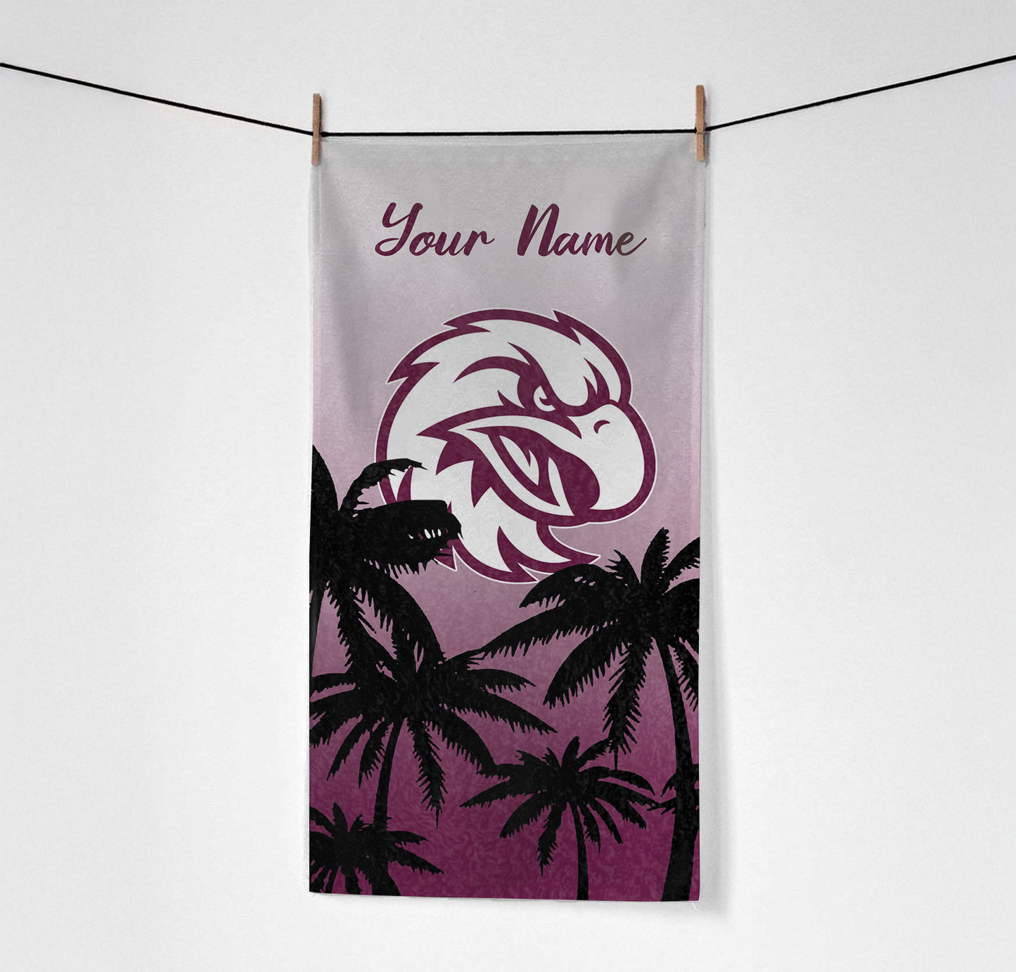 MAN Personalized Custom Pool Travel Beach and Bath Towels 5