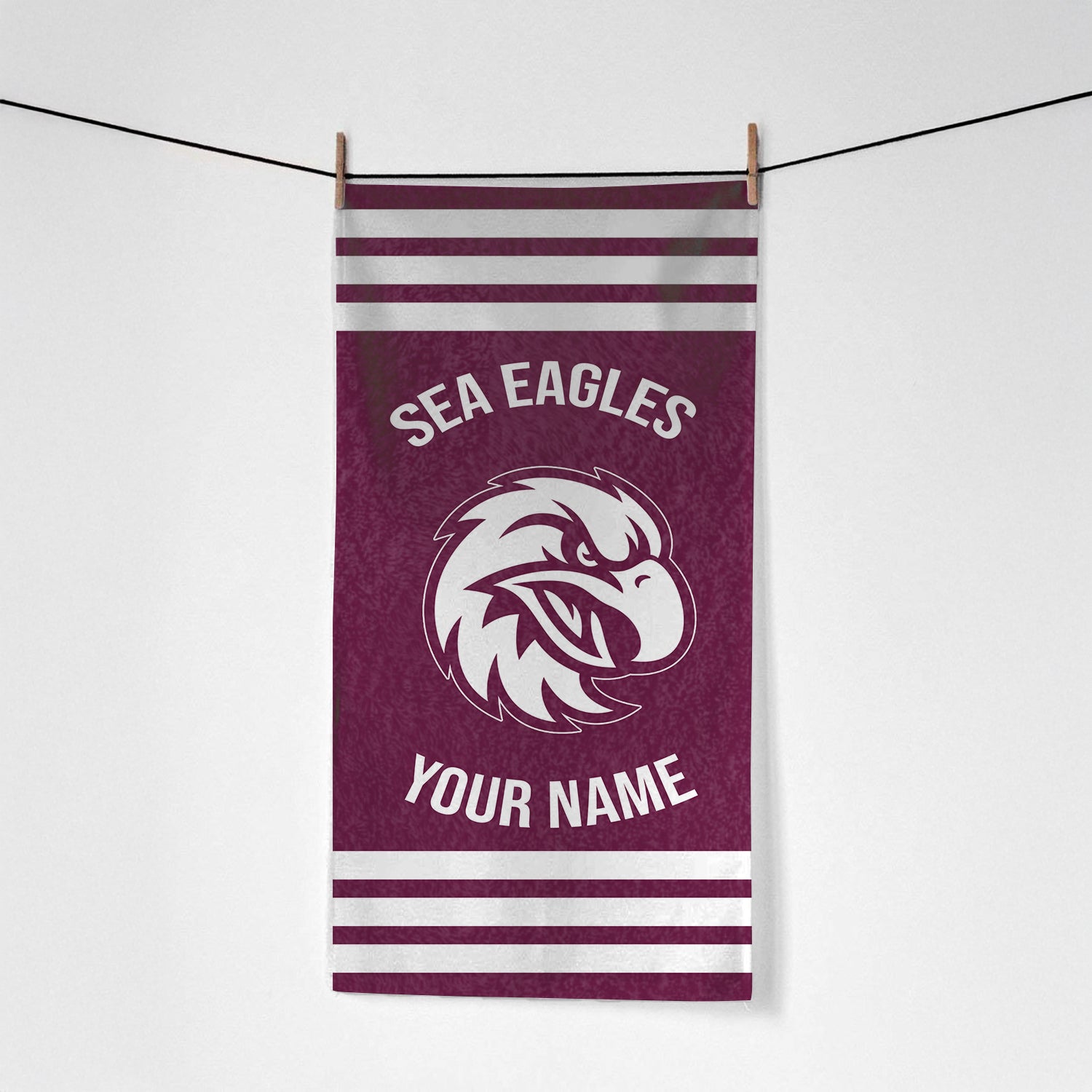 MAN Personalized Custom Pool Travel Beach and Bath Towels 6