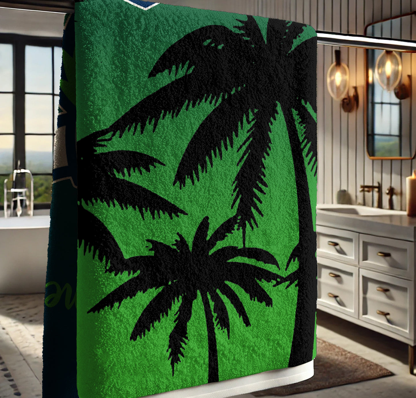 CAN Personalized Custom Pool Travel Beach and Bath Towels 5