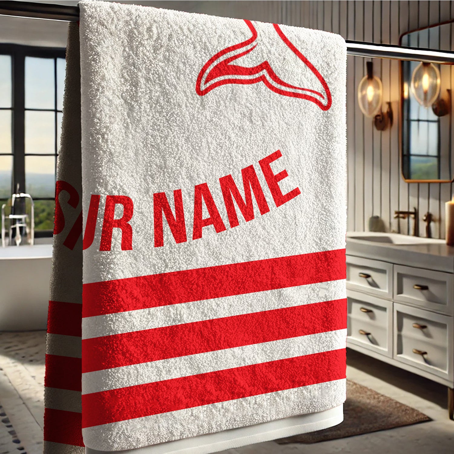 DOL Personalized Custom Pool Travel Beach and Bath Towels 6