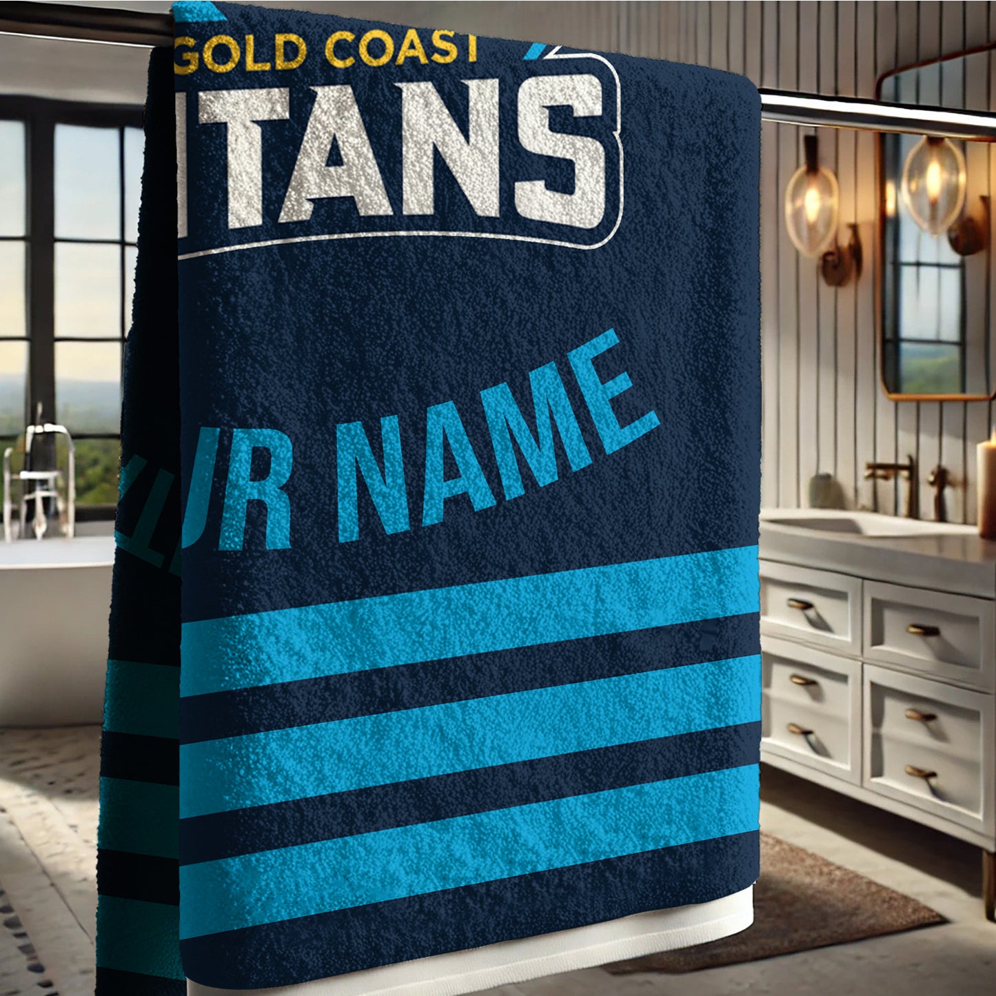 GLD Personalized Custom Pool Travel Beach and Bath Towels 6