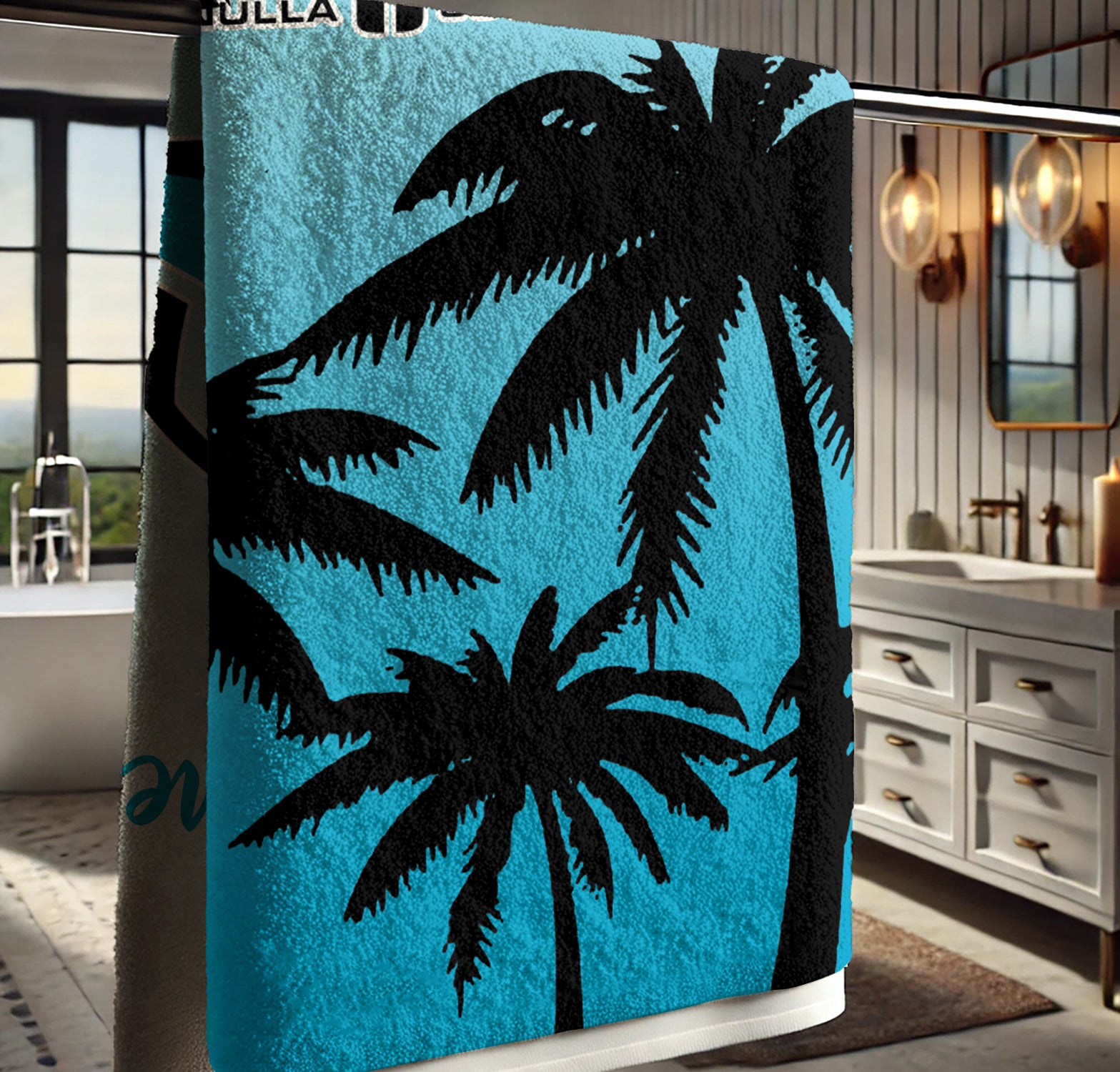 CRO Personalized Custom Pool Travel Beach and Bath Towels 5