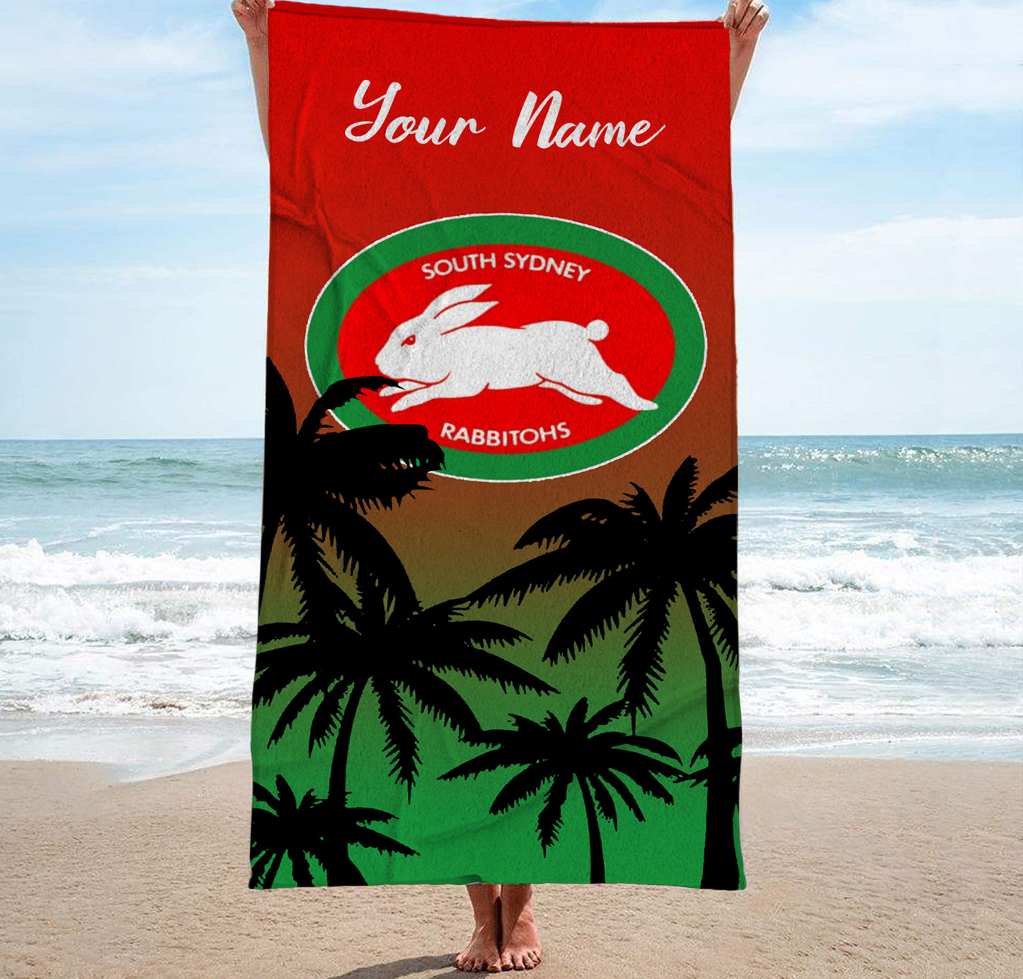 SOU Personalized Custom Pool Travel Beach and Bath Towels 5