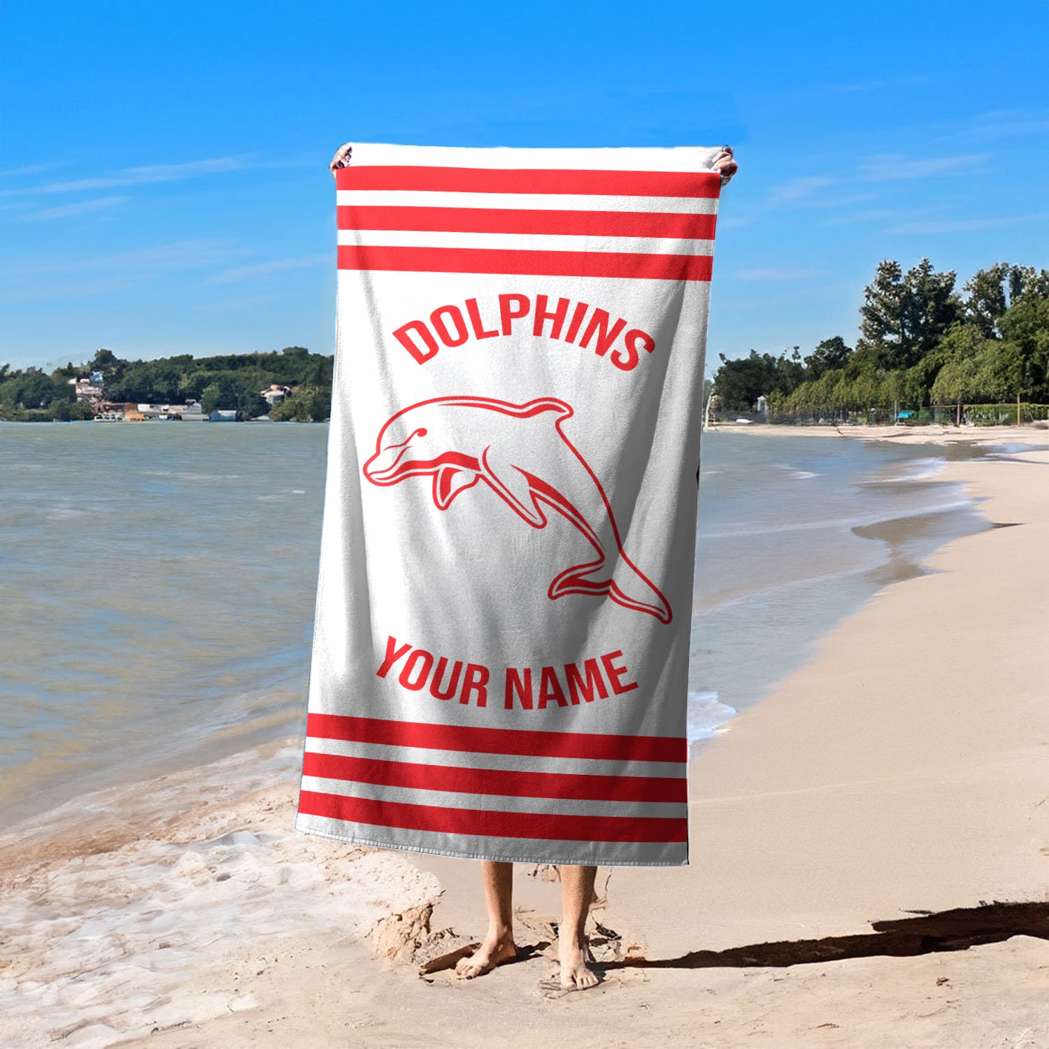 DOL Personalized Custom Pool Travel Beach and Bath Towels 6