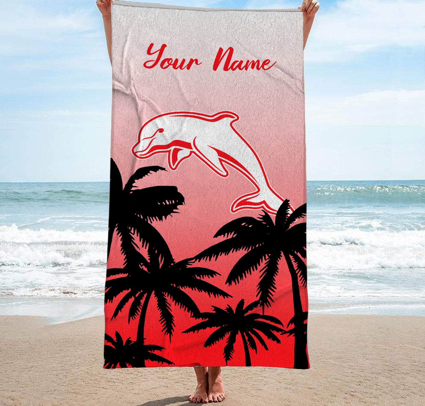 DOL Personalized Custom Pool Travel Beach and Bath Towels 5