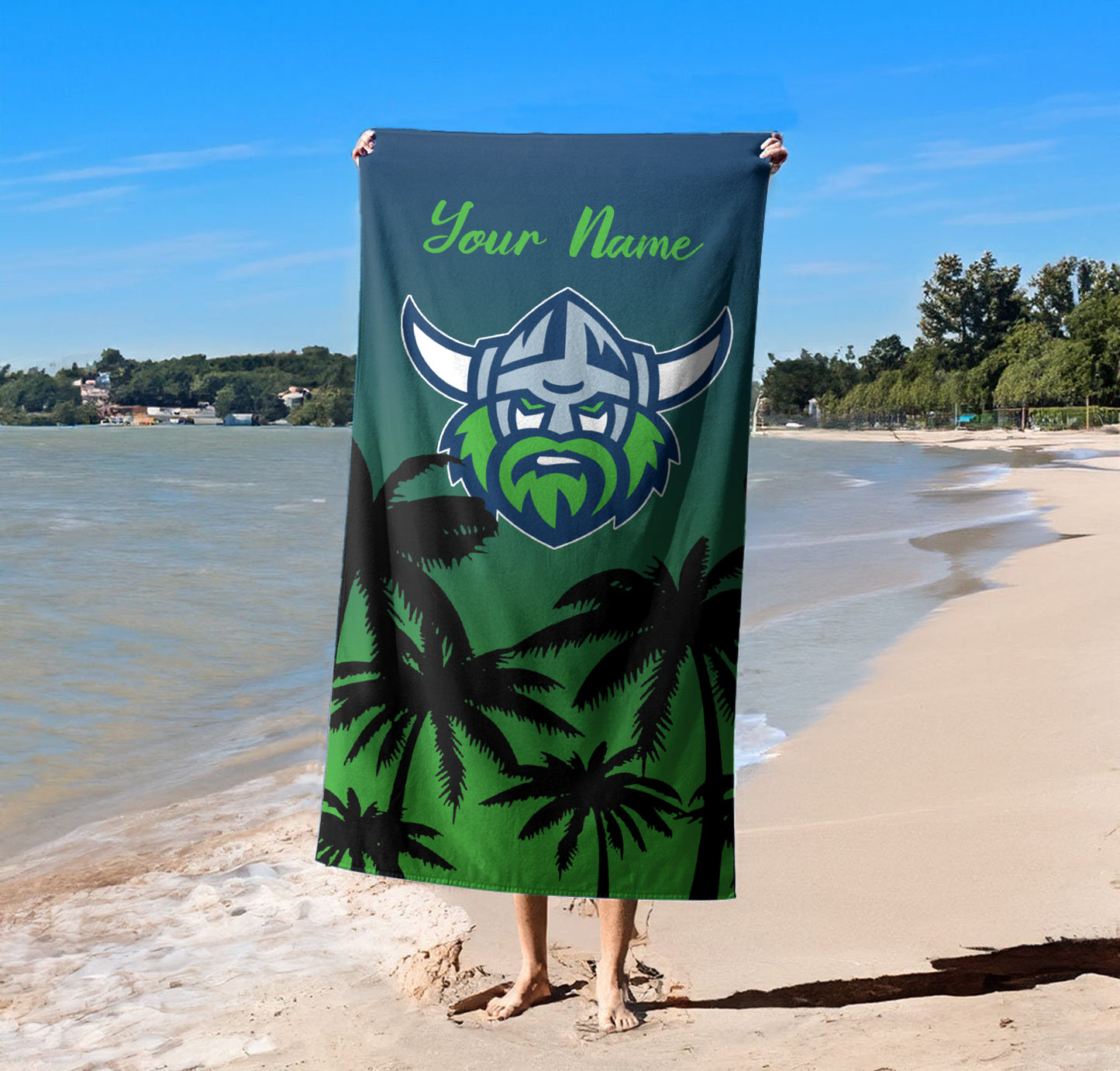 CAN Personalized Custom Pool Travel Beach and Bath Towels 5