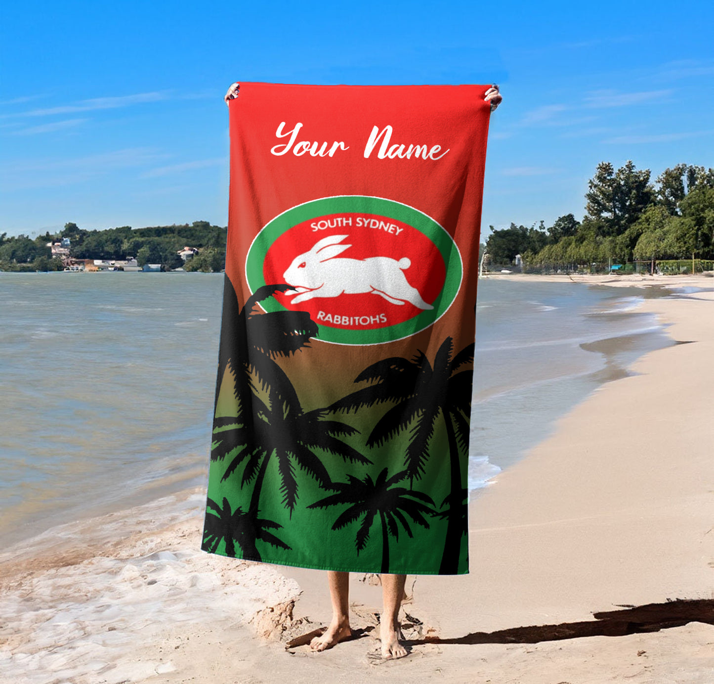 SOU Personalized Custom Pool Travel Beach and Bath Towels 5