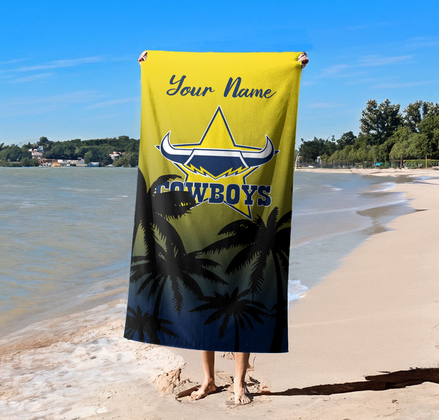 NQL Personalized Custom Pool Travel Beach and Bath Towels 5