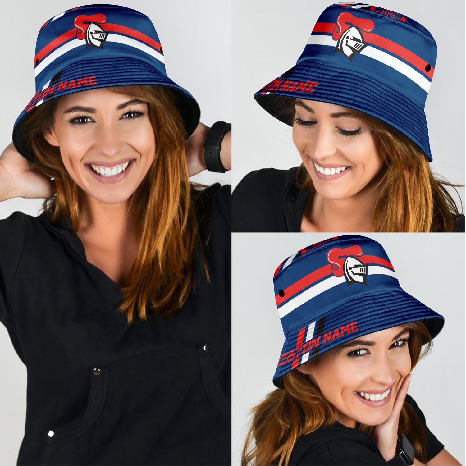 NEW Sports Personalized Custom Bucket Hat