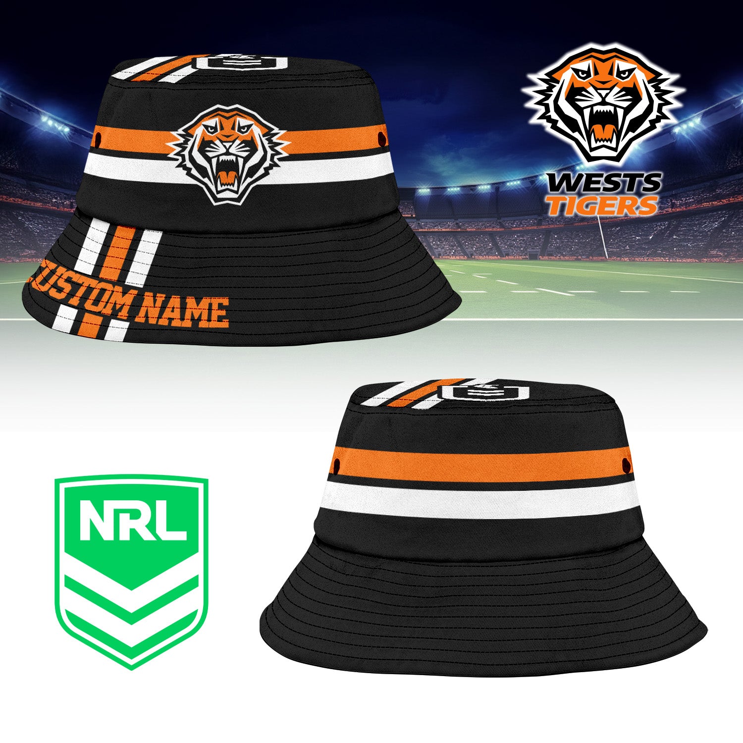 WST Sports Personalized Custom Bucket Hat