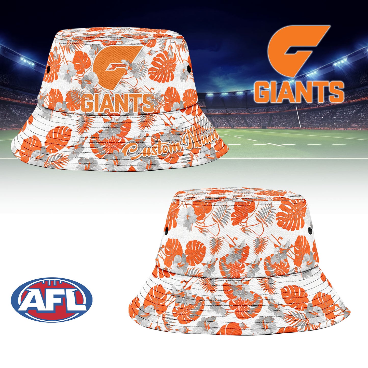 GWS Sports Personalized Custom Bucket Hat