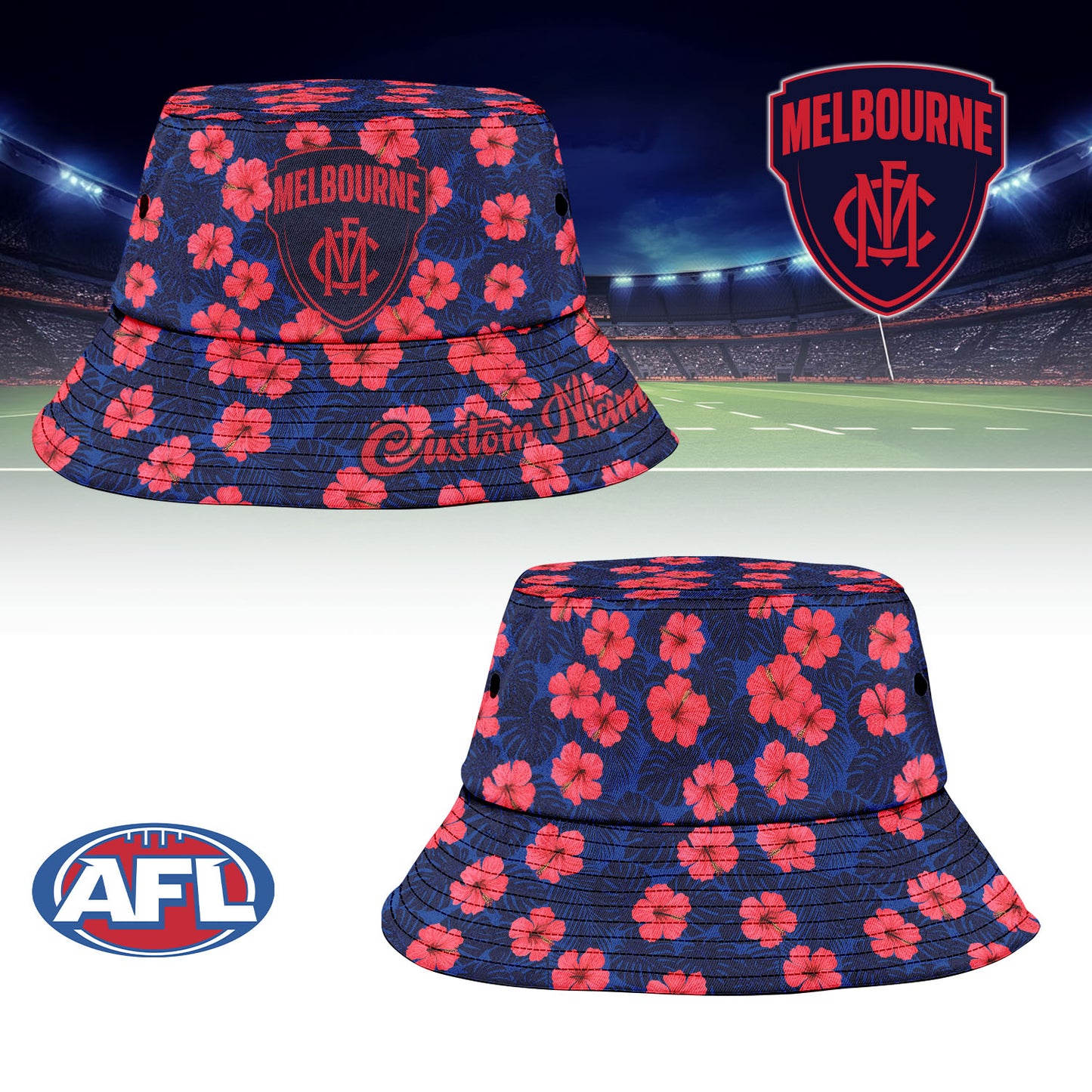 MD Sports Personalized Custom Bucket Hat