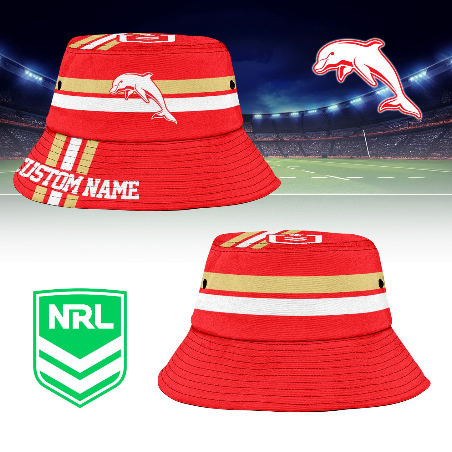 DOL Sports Personalized Custom Bucket Hat