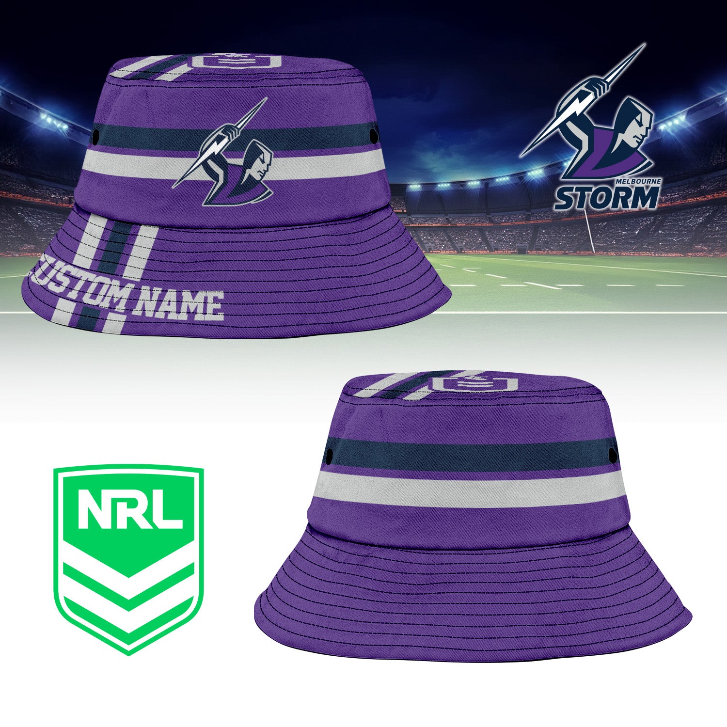 MEL Sports Personalized Custom Bucket Hat