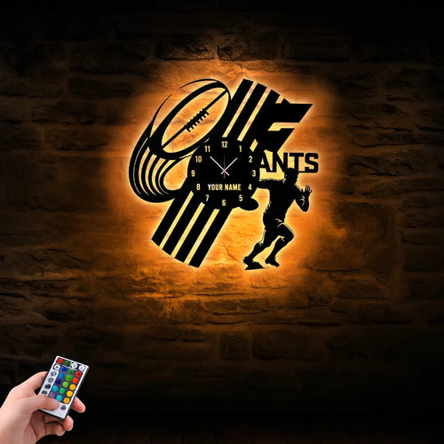 GWS Personalized Custom Vinyl Clock With Led For Home