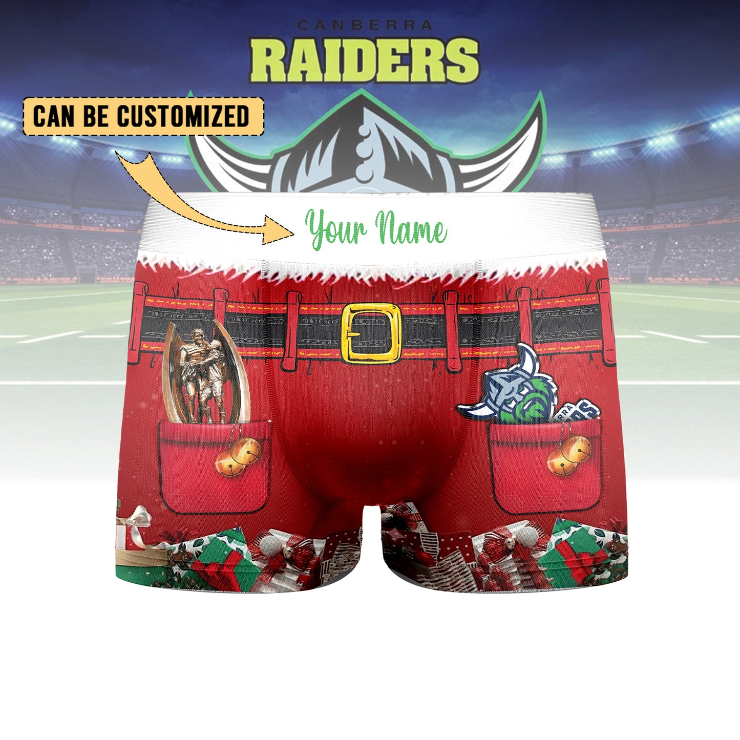 CAN Personalized Custom Boxer Briefs Men’s Underwear 4