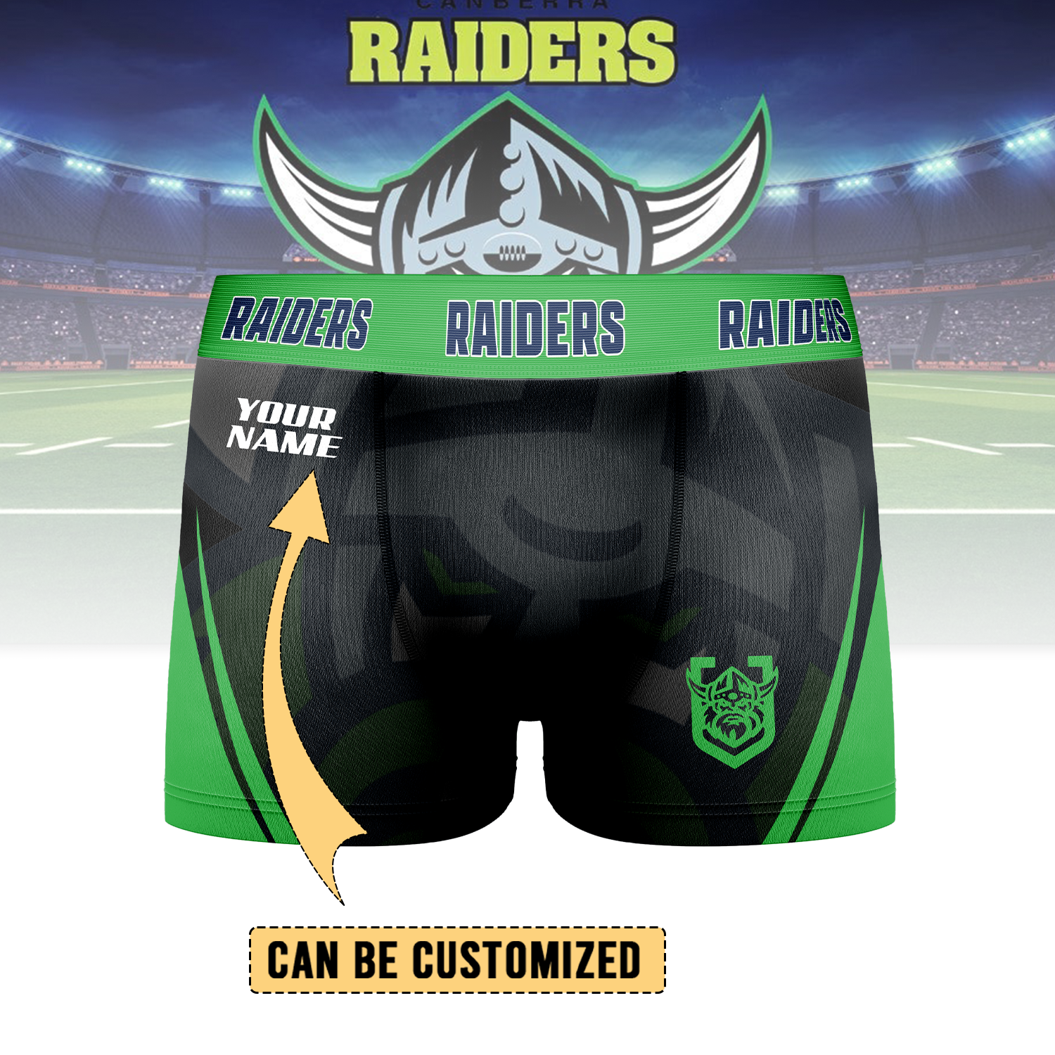 CAN Personalized Custom Boxer Briefs Men’s Underwear