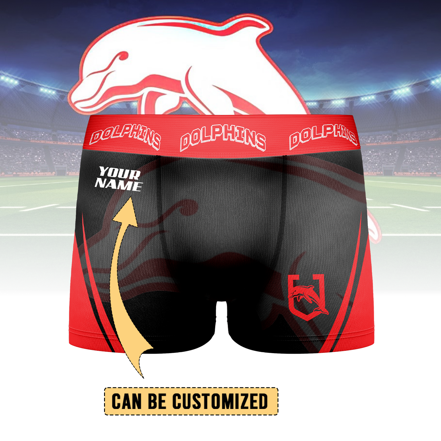 DOL Personalized Custom Boxer Briefs Men’s Underwear