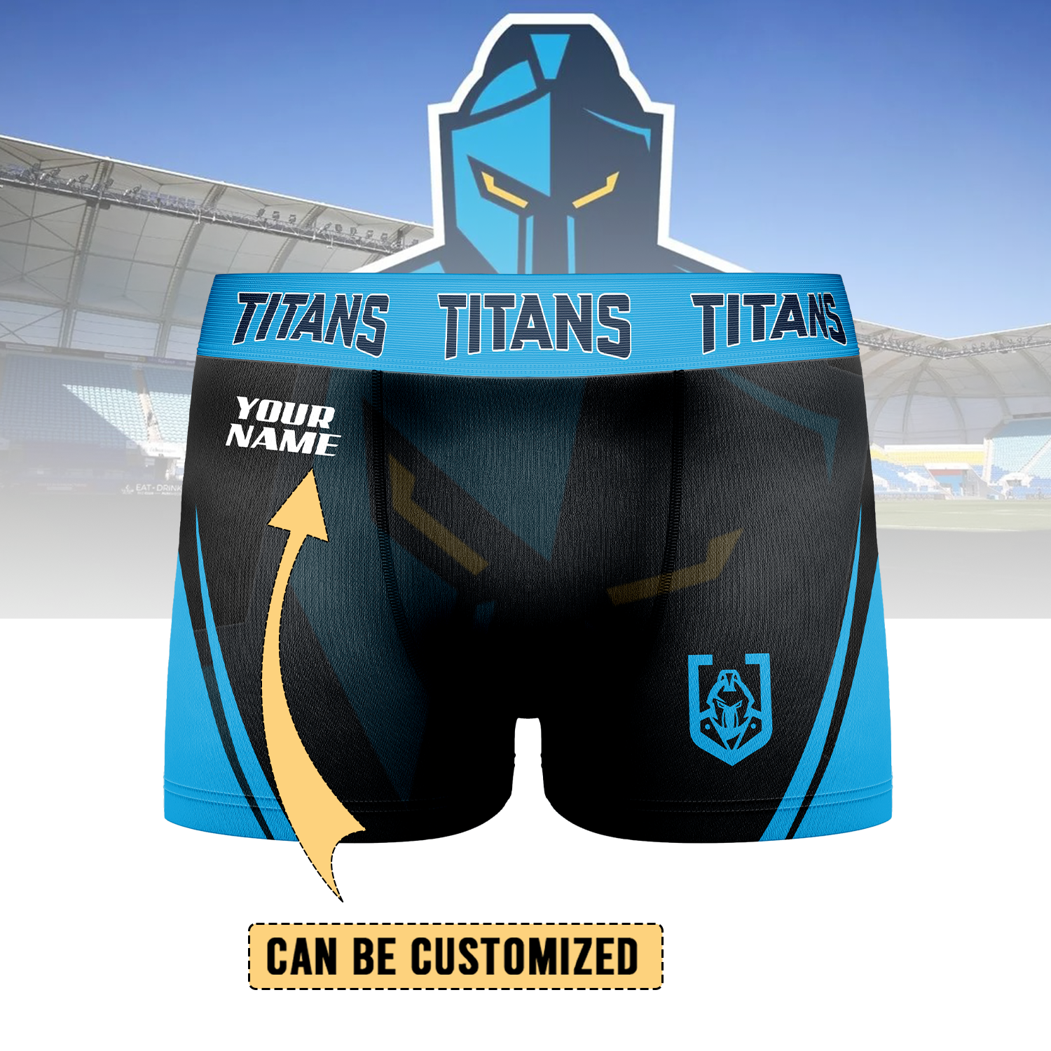 GLD Personalized Custom Boxer Briefs Men’s Underwear