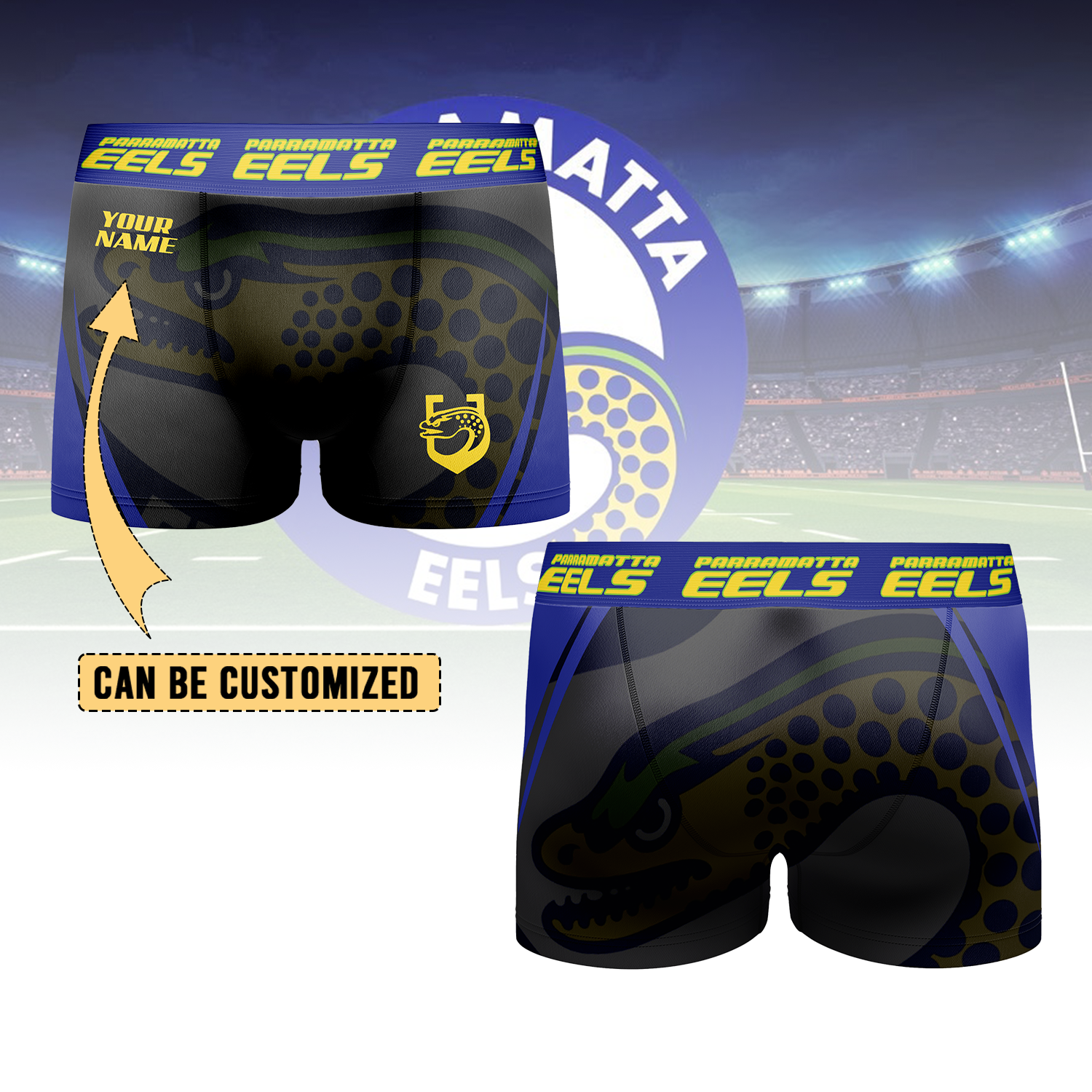 PAR Personalized Custom Boxer Briefs Men’s Underwear