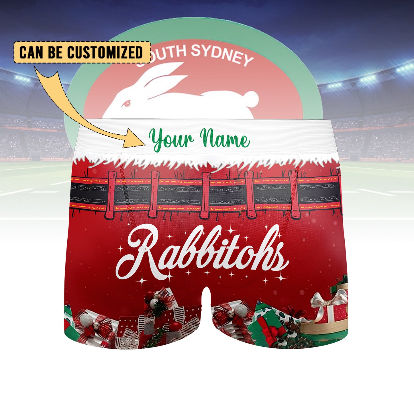 SOU Personalized Custom Boxer Briefs Men’s Underwear 4