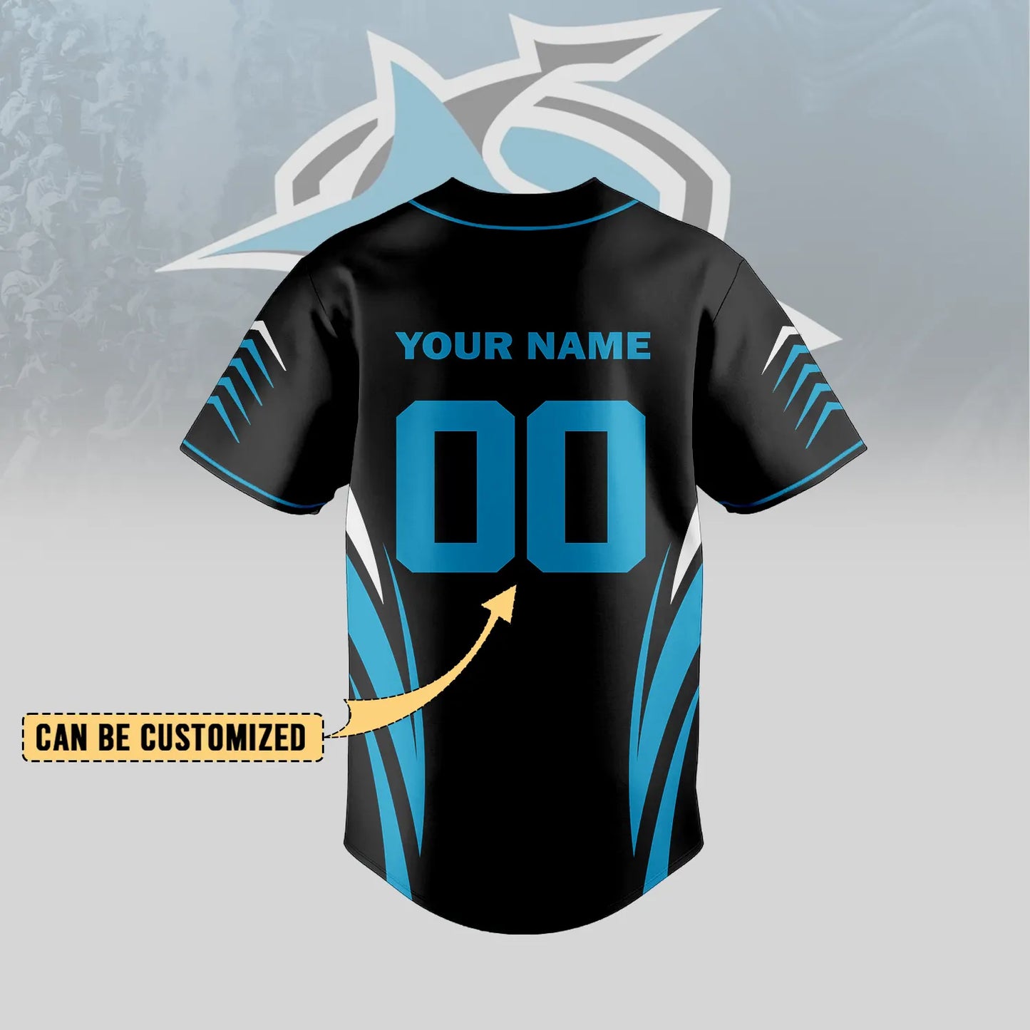 CRO Personalized Custom Baseball Jersey 6