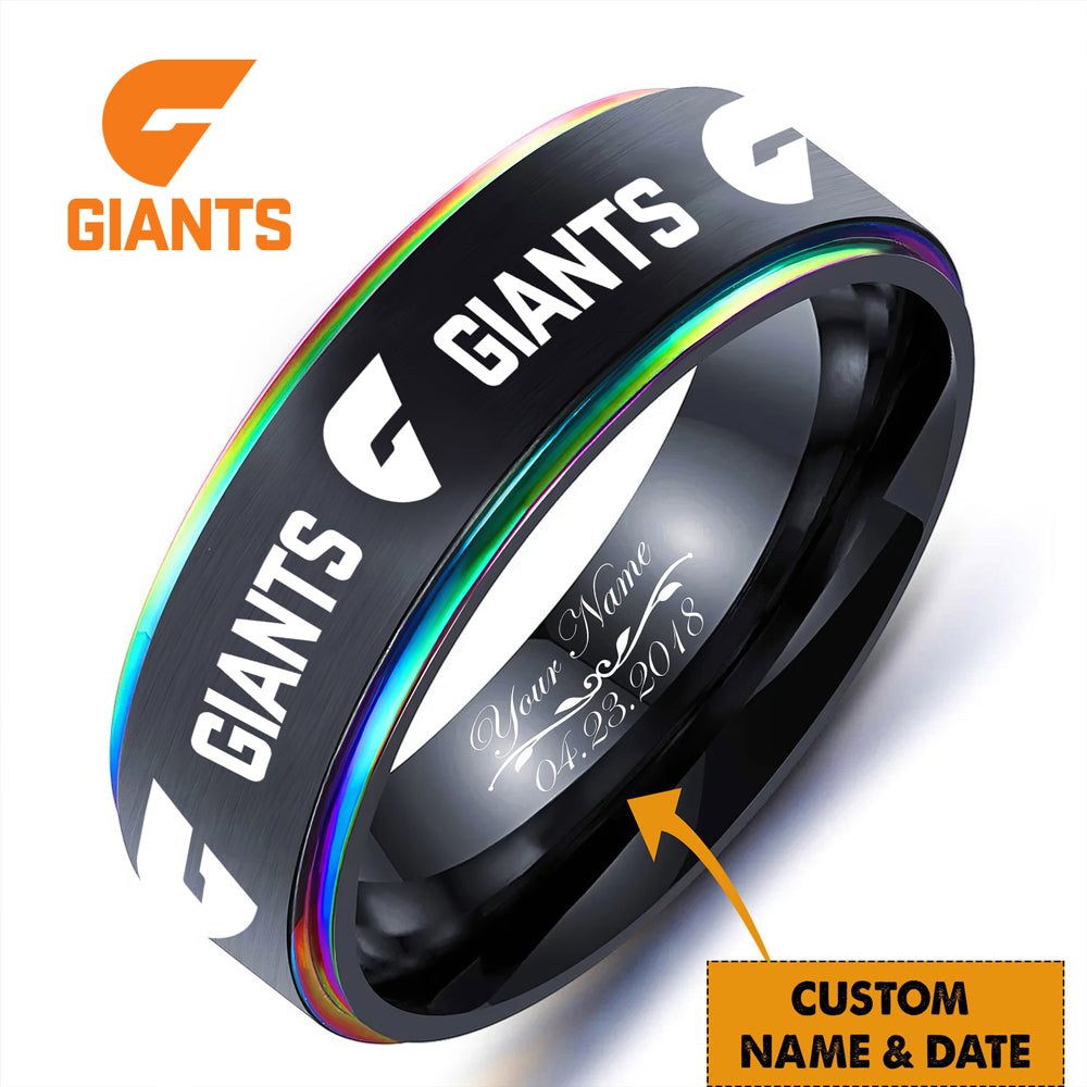 Personalized Engraved Ring Gift For Fans 37