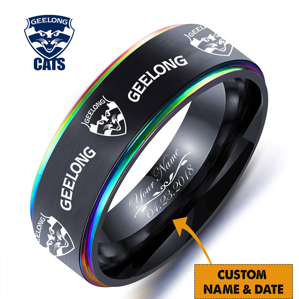 Personalized Engraved Ring Gift For Fans 38