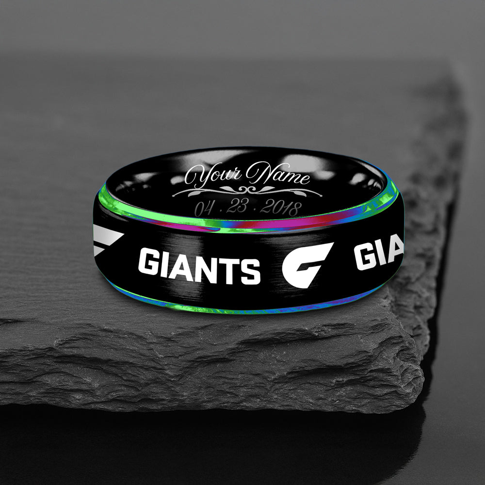 Personalized Engraved Ring Gift For Fans 37