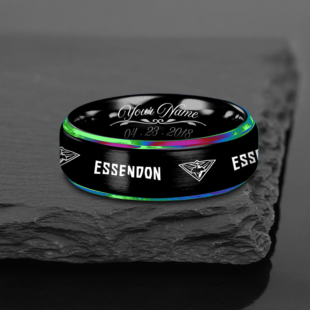 Personalized Engraved Ring Gift For Fans 34