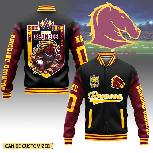 BRI Personalized Custom Baseball Jacket Gifts For Fans