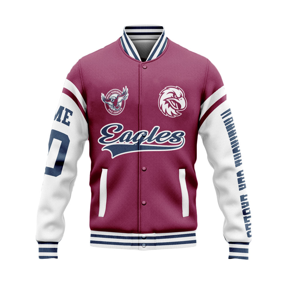 MAN Personalized Custom Baseball Jacket Gifts For Fans