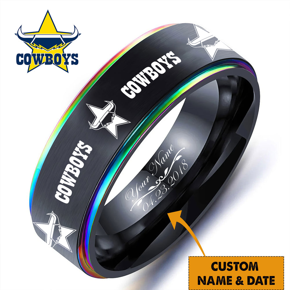 Personalized Engraved Ring Gift For Fans 8