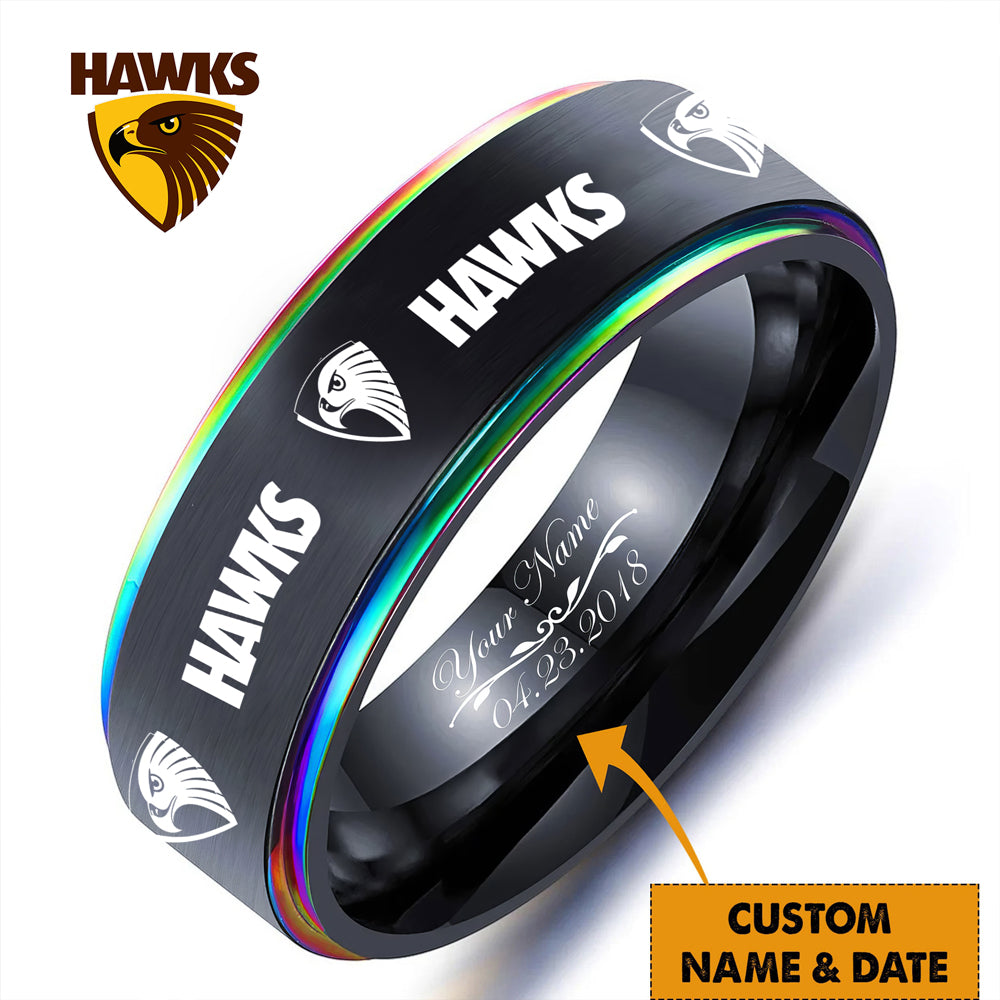 Personalized Engraved Ring Gift For Fans 39