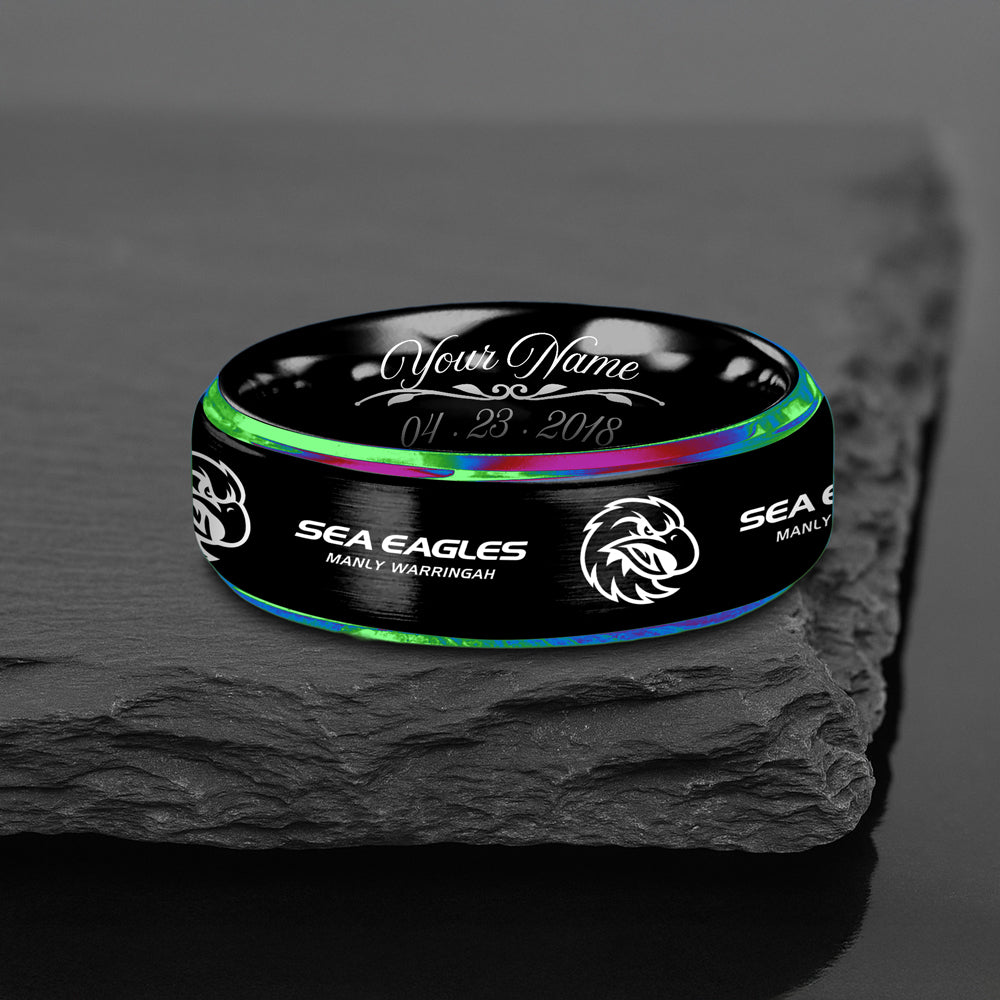 Personalized Engraved Ring Gift For Fans 5