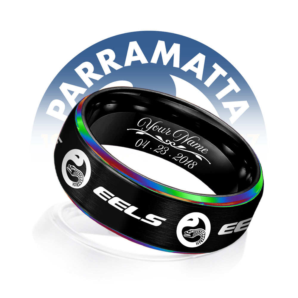 PAR Personalized Custom Engraved Ring
