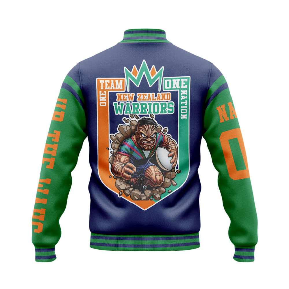 NZL Personalized Custom Baseball Jacket Gifts For Fans