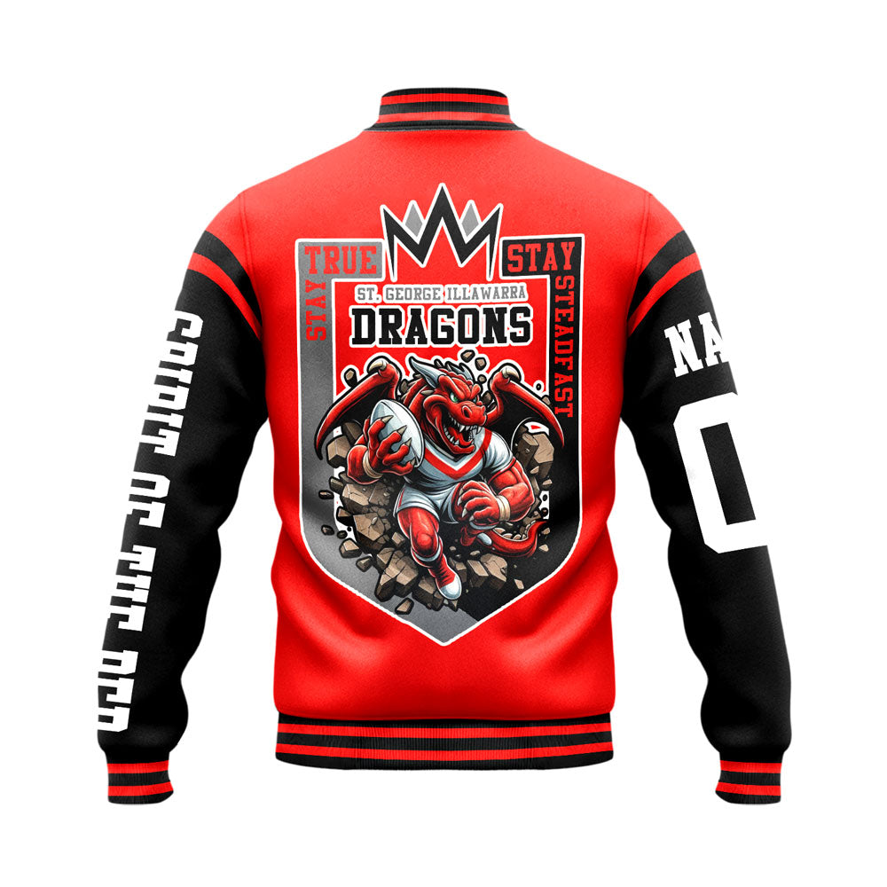 STG Personalized Custom Baseball Jacket Gifts For Fans
