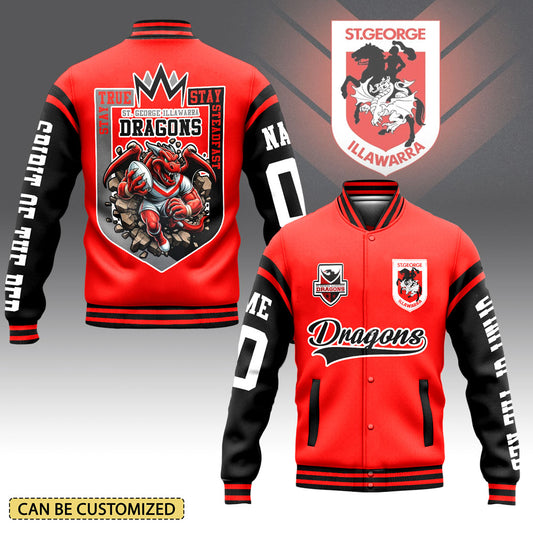 STG Personalized Custom Baseball Jacket Gifts For Fans