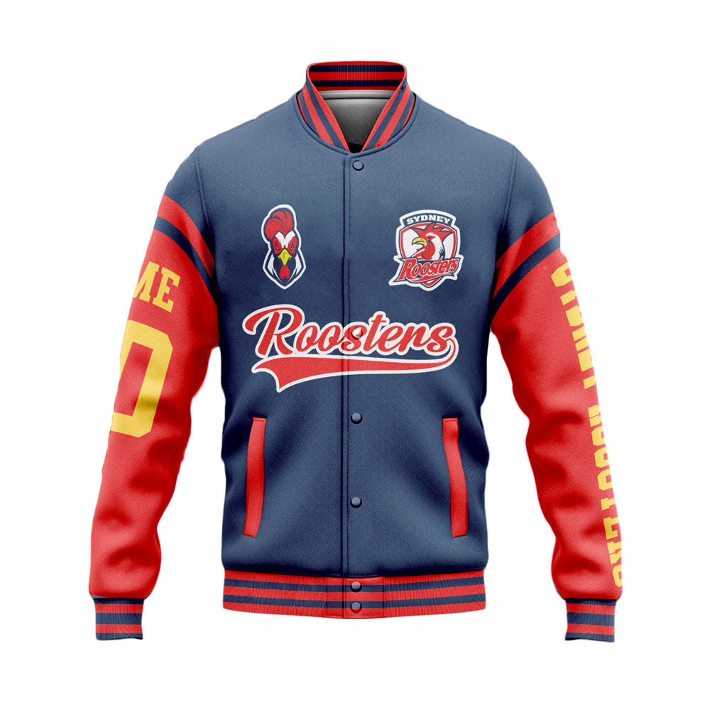 SYD Personalized Custom Baseball Jacket Gifts For Fans