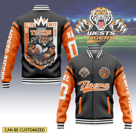 WST Personalized Custom Baseball Jacket Gifts For Fans